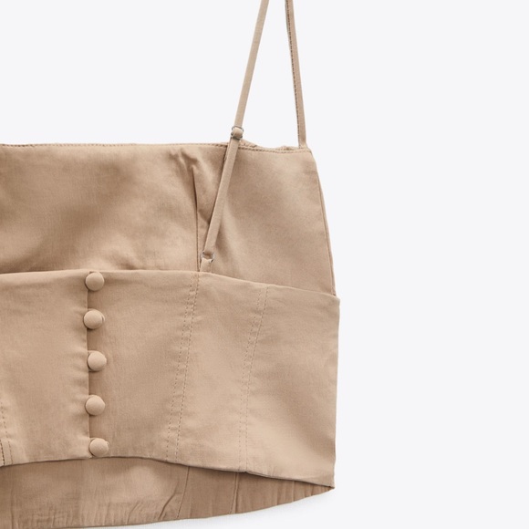 Zara Crop Top 🥥 - Picture 2 of 6